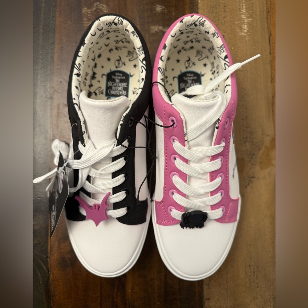 Disney Black and Pink Nightmare Before Christmas Shoes